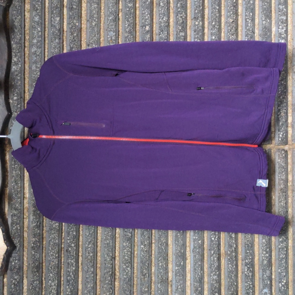 Icebreaker Merino Wool Purple Sweatshirt